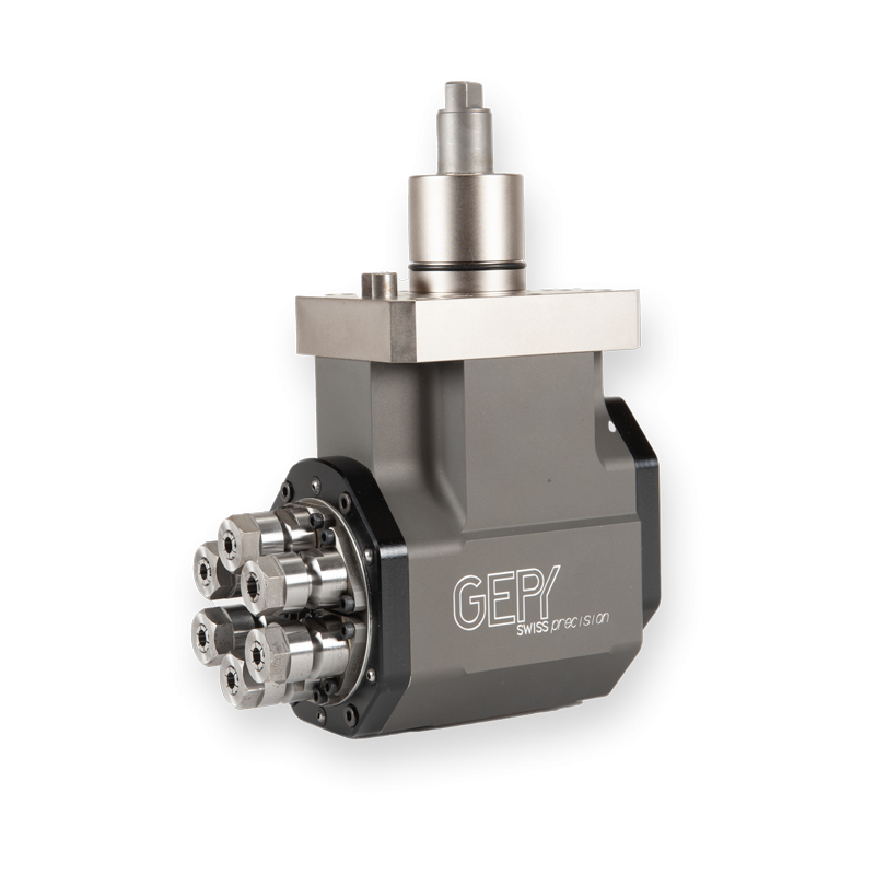 Multi-spindle drilling head for turning centers | GEPY